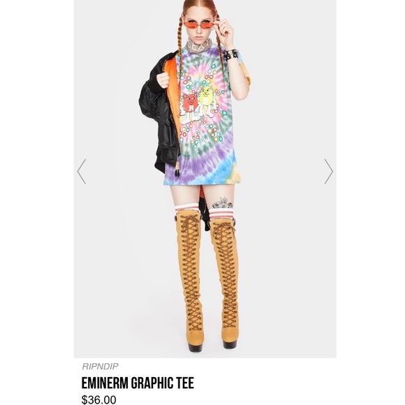 NWT RIPNDIP Eminerm Graphic Tee. Size Large. - Picture 2 of 4